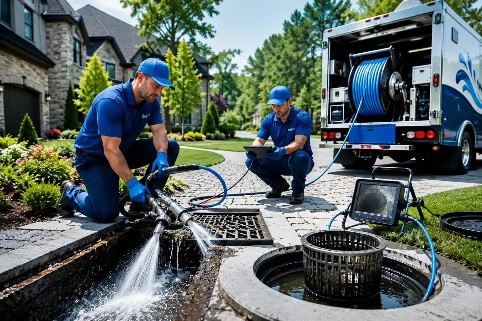 Local outdoor drain cleaning professionals in New London, MO